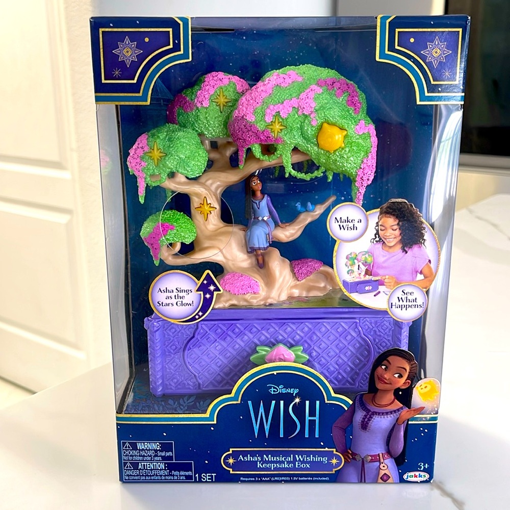 Wish Movie” Wishing Tree Jewelry Box music and light